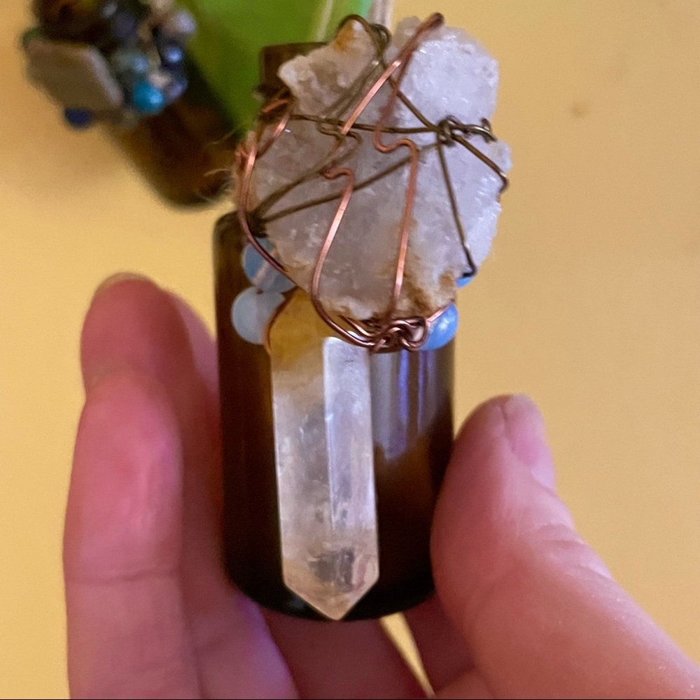Handmade Driftwood Propagation Station Wall Hanging - Picture 6 of 7